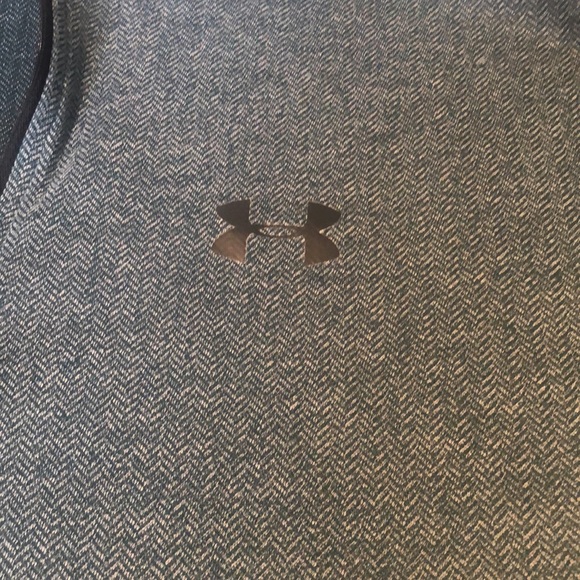 Extra large men’s Under Armour  heat gear, thread, born half zip pull over - Picture 2 of 14